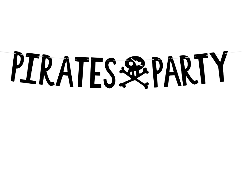 Obrázek k výrobku 20251 - PartyDeco narodeninová girlanda Piráti