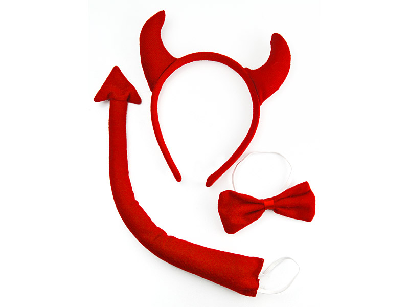 Obrázek k výrobku 21519 - Partydeco sada Diablik kostým červený