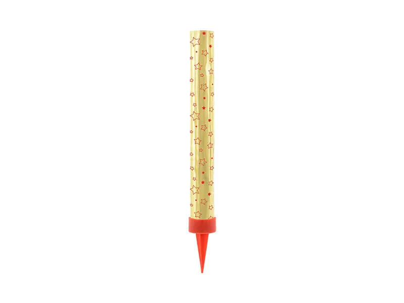 Obrázek k výrobku 25765 - PartyDeco Tortové fontány zlaté 12cm(1bal/12ks)