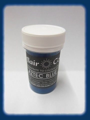 Obrázek k výrobku Pastelová gelová barva Sugarflair (25 g) Aztec Blue