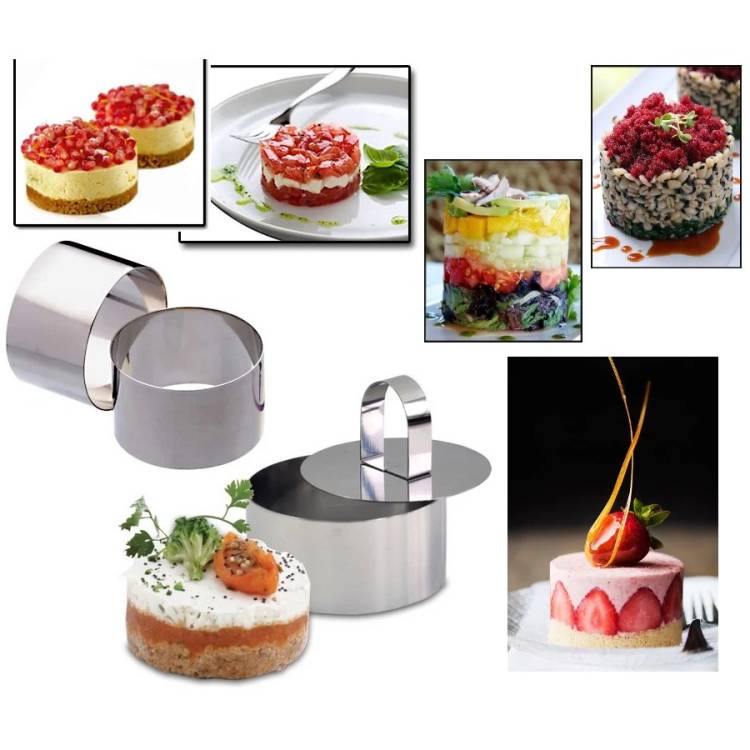 Obrázek k výrobku 27260 - Perfect Home Formičky na tvarovanie pokrmov okrúhle (3 ks)