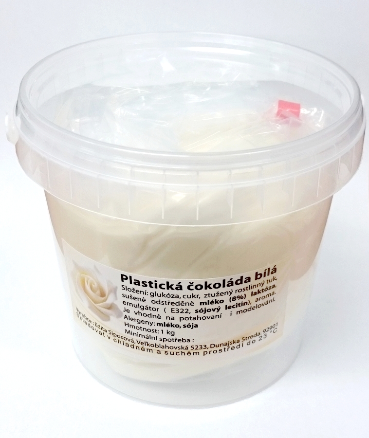 Obrázek k výrobku 17023 - Plastická čokoláda biela  1kg