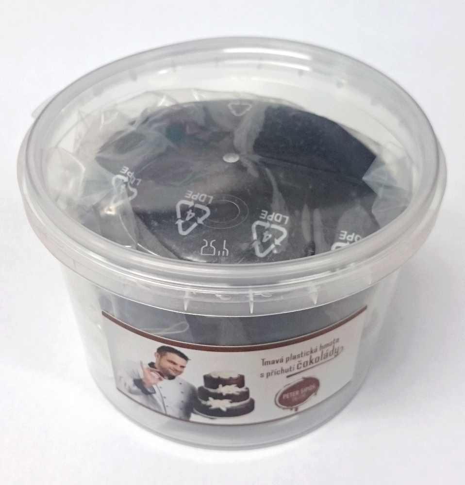 Obrázek k výrobku Plastická čokoláda tmavá (250 g)