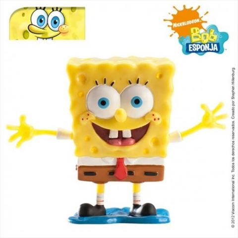 Obrázek k výrobku 20386 - Plastová dekorácia SpongeBob