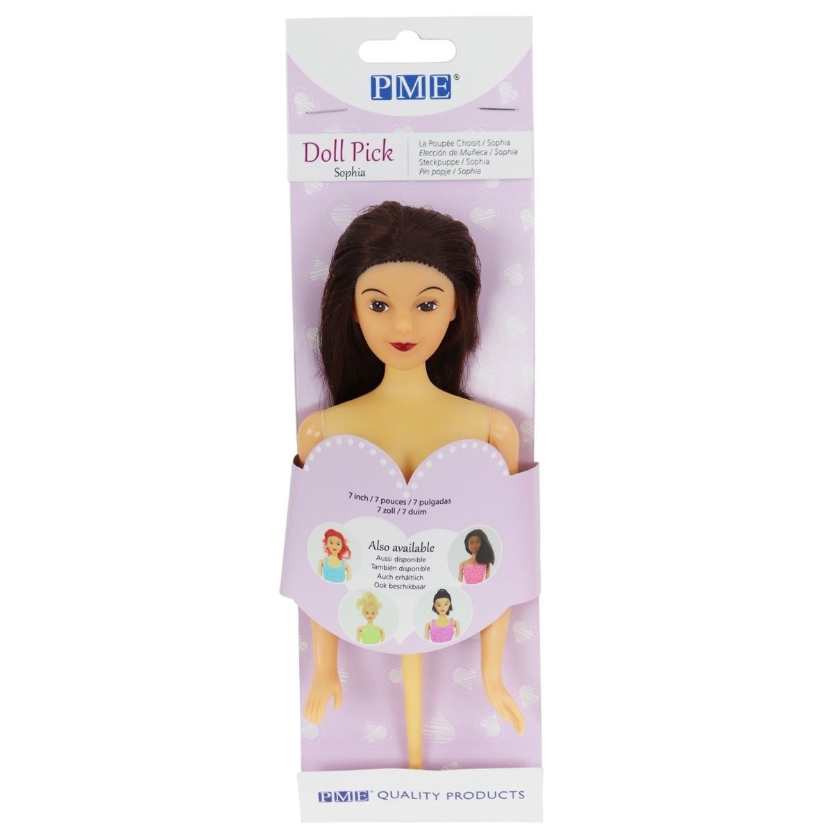 Obrázek k výrobku 22389 - PME Barbie brunetka