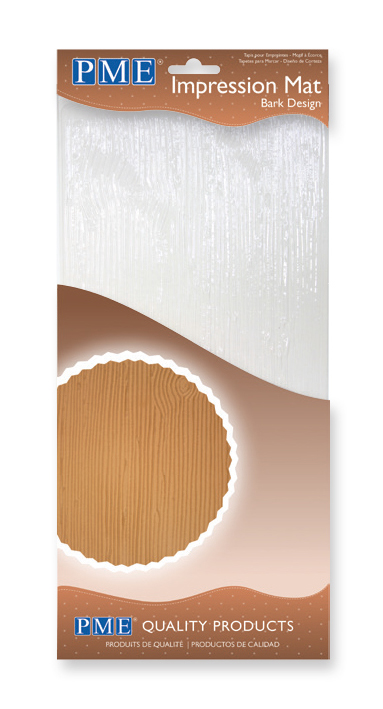 Obrázek k výrobku 15685 - PME Strukturální podložka Bark (Dřevo)