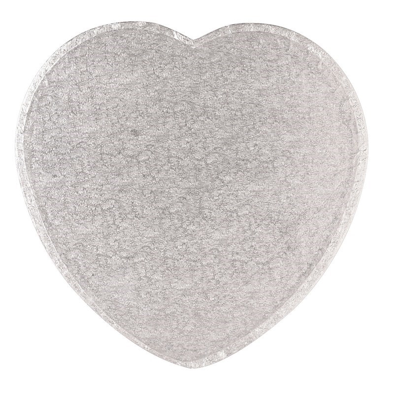 Obrázek k výrobku 22359 - Podnos Anglie PEVNÝ strieborný podnos v tvare srdca 30,4 cm 12\" (1 ks)