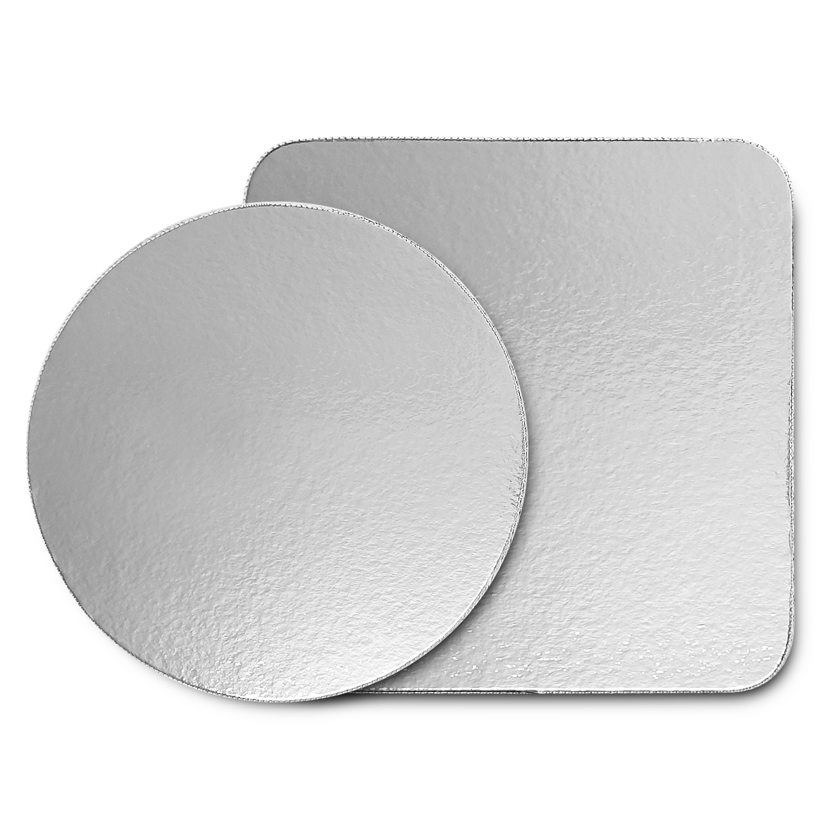 Obrázek k výrobku 20640 - Podnos strieborný hrubý 1 cm kruh (30 cm) s krajkou