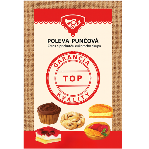 Obrázek k výrobku 27239 - Poleva PUNČOVÁ Liana 1 kg s cukrom