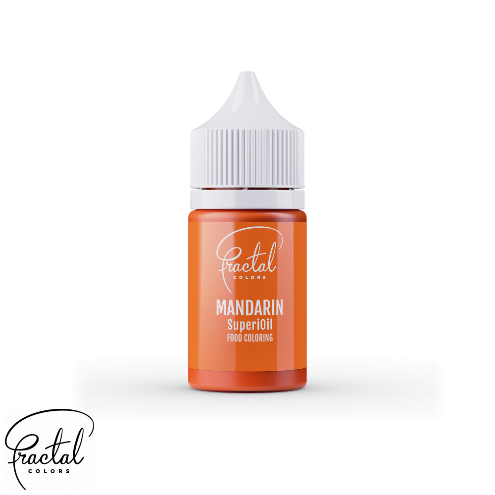 Obrázek k výrobku 22529 - Potravinárska farba Fractal na olejovej bázi SUPERIOIL  Mandarin (30 g)