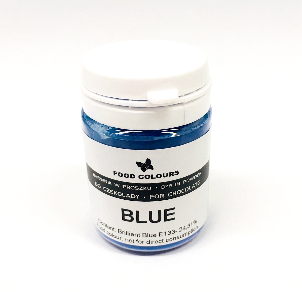 Obrázek k výrobku 14508 - Prášková barva do čokolády Food Colours Blue (20 g)