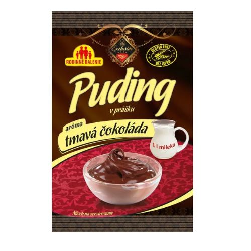 Obrázek k výrobku 26437 - Puding Tmavá čokoláda Liana Excl. 94g
