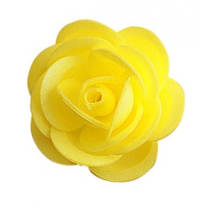 Obrázek k výrobku 23646 - Ružová žltá 4,5cm (3ks)