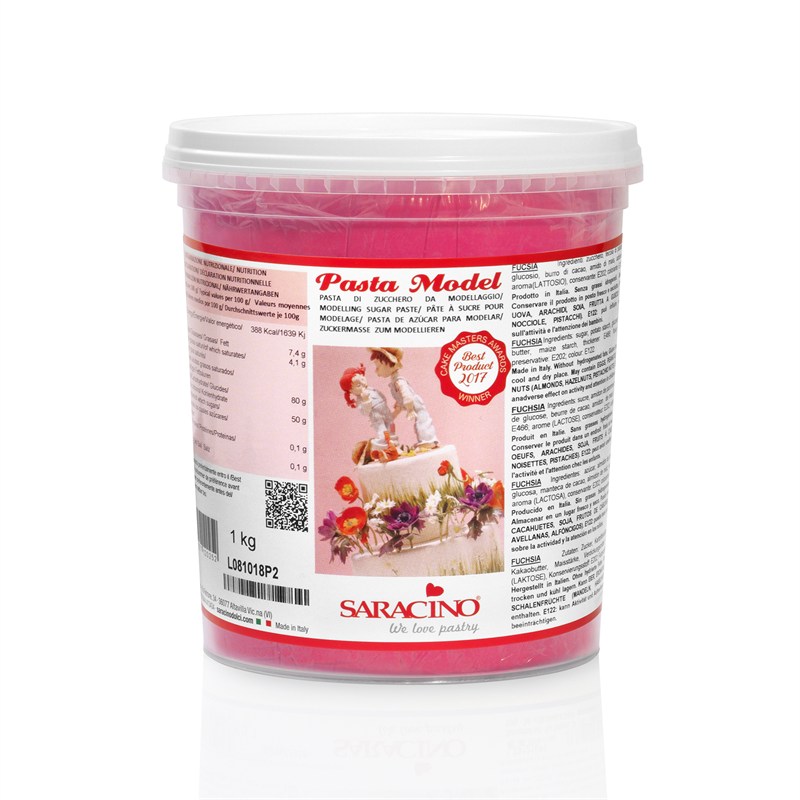 Obrázek k výrobku 16684 - Saracino Modelovacia hmota fuchsia (1 kg)
