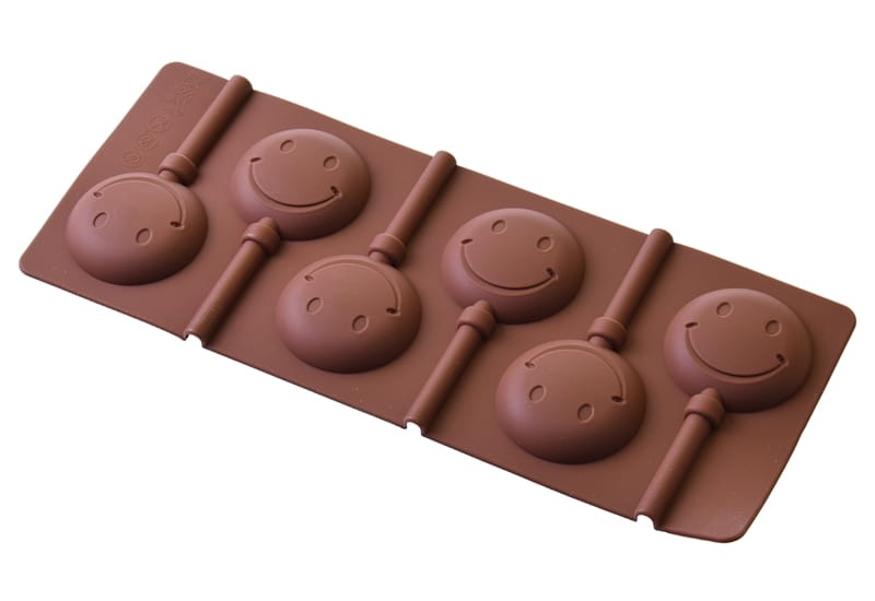 Obrázek k výrobku 23379 - Silikónová forma na lízanky smajlík (1ks)