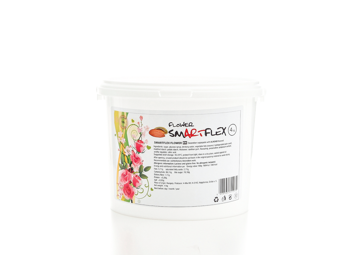 Obrázek k výrobku 16234 - Smartflex Flower Mandľa (4 kg) modelovacia hmota na výrobu kvetin