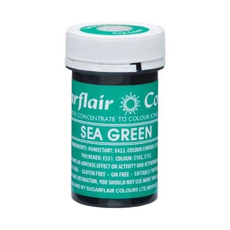 Obrázek k výrobku 21800 - Sugarflair Gélová farba  Sea Green (25 g)