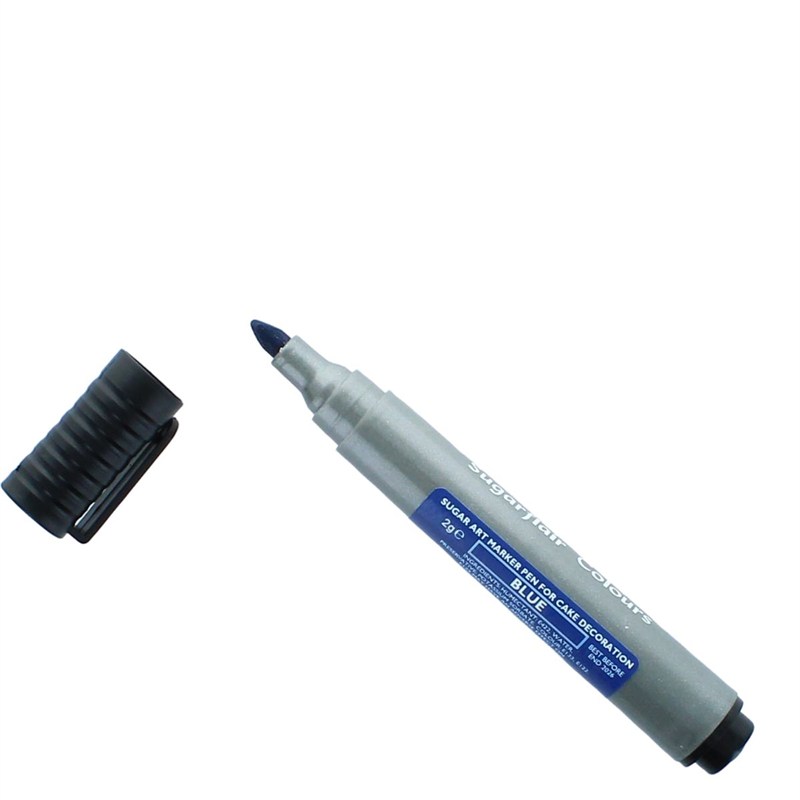 Obrázek k výrobku 19906 - Sugarflair Jedlá fixa silná Blue (modrá)