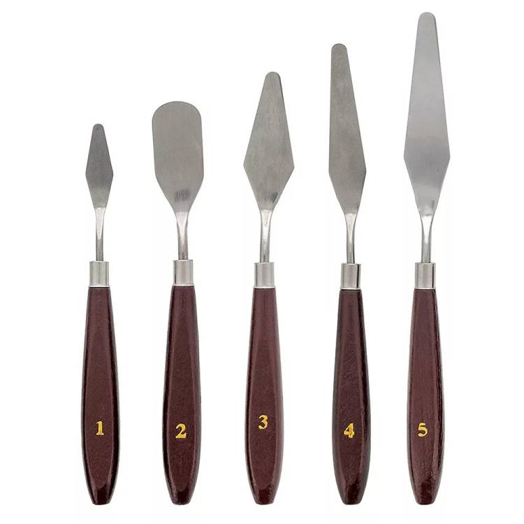 Obrázek k výrobku 27199 - Súprava cukrárskych špachtlí (5 ks)