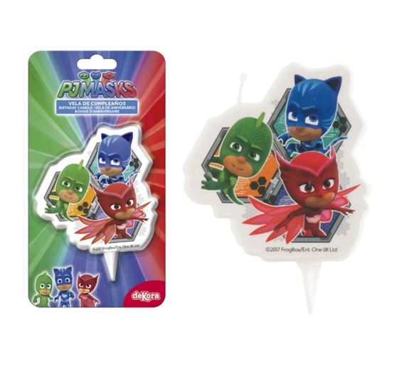 Obrázek k výrobku 13352 - Svíčka PJ Masks 2D