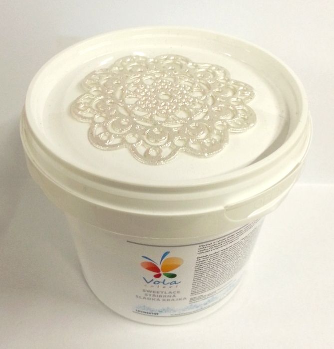 Obrázek k výrobku Sweet Lace sladká krajka stříbrná (200 g)