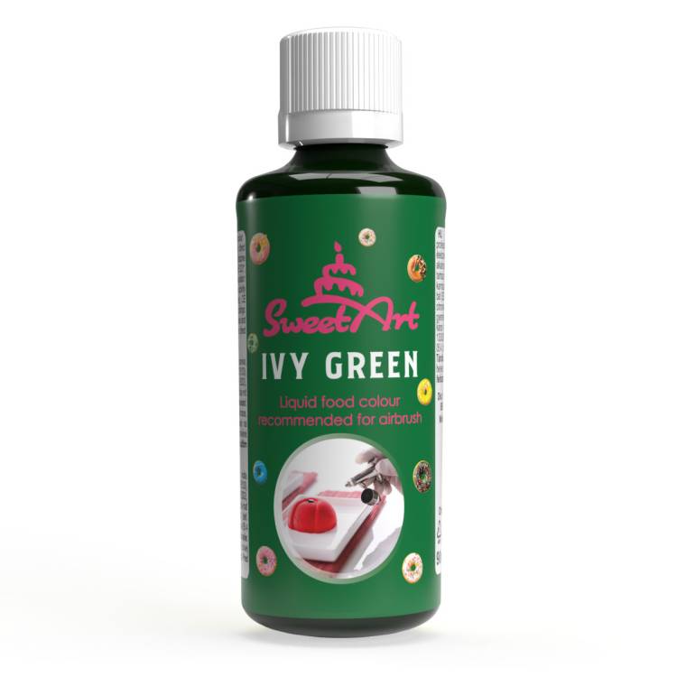 Obrázek k výrobku 25927 - SweetArt airbrush farba tekutá Ivy Green (90 ml)