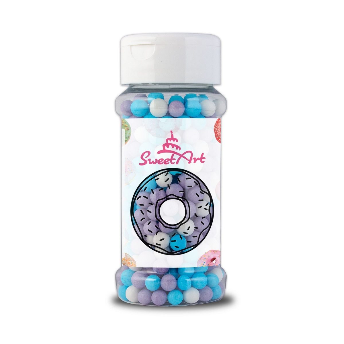 Obrázek k výrobku 24229 - SweetArt cukrové perly Elsa mix (80g)