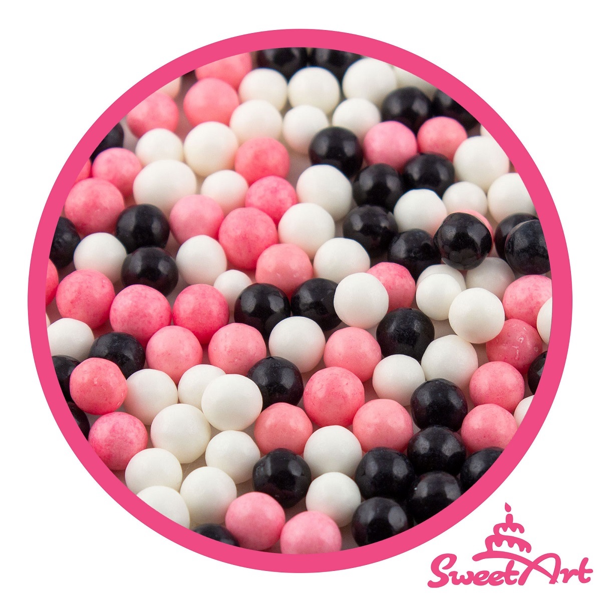 Obrázek k výrobku 24255 - SweetArt cukrové perly Minnie mix 7mm (1kg)