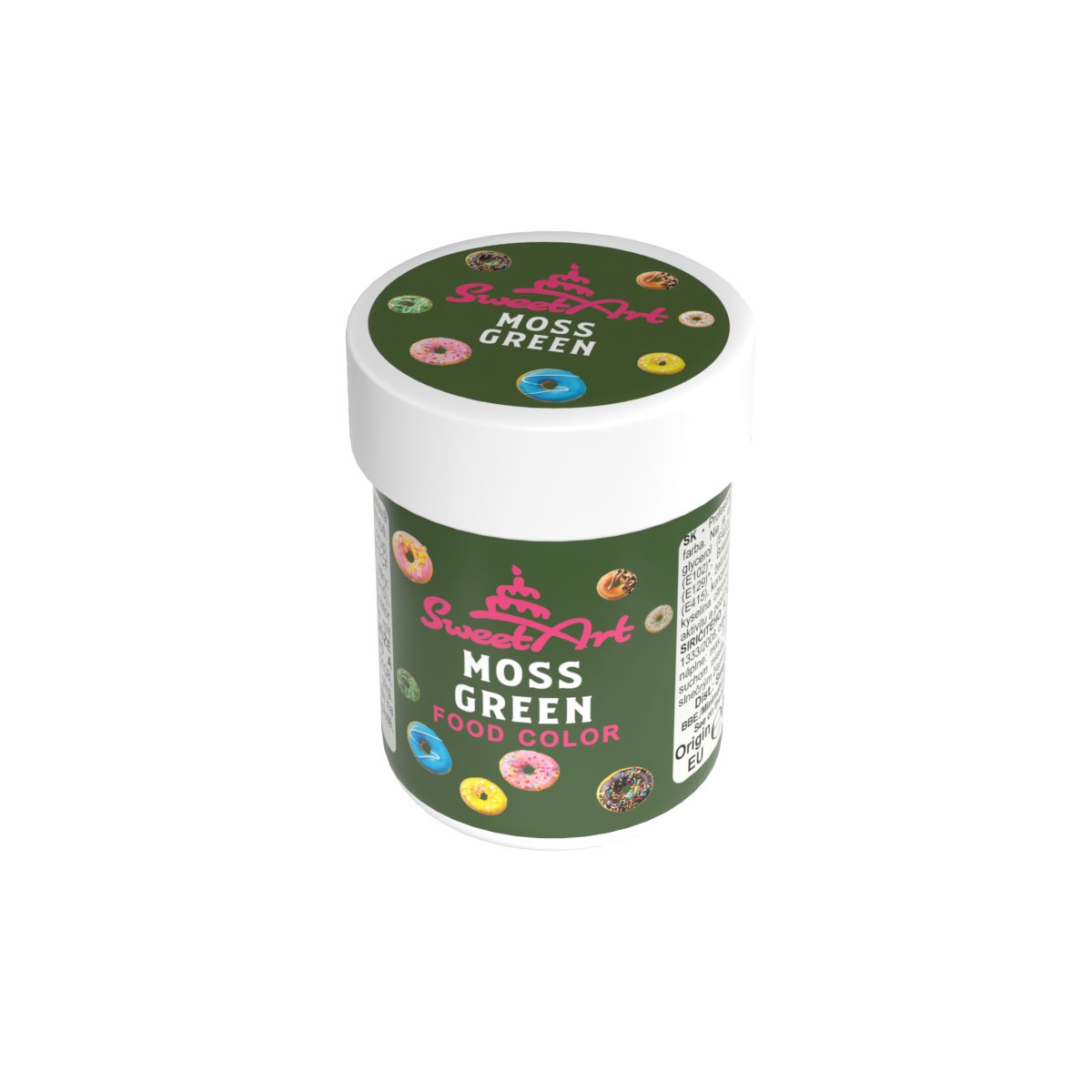 Obrázek k výrobku 24096 - SweetArt gelová barva Moss Green (30 g)