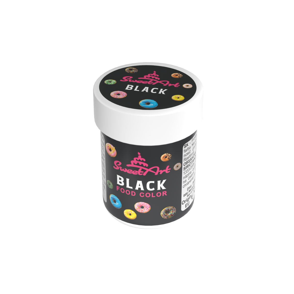 Obrázek k výrobku 24067 - SweetArt gélová farba Black (30 g)