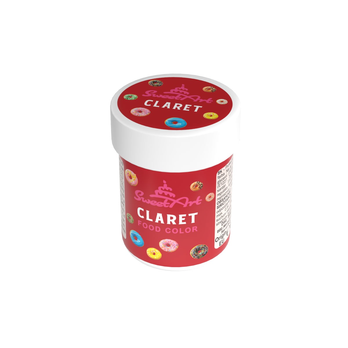 Obrázek k výrobku 24069 - SweetArt gélová farba Claret (30 g)