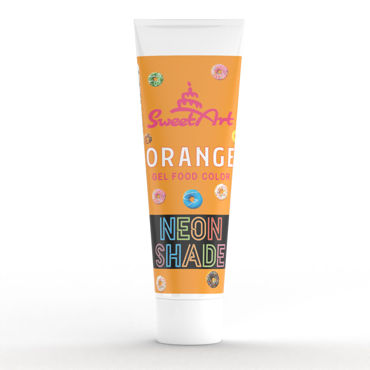 Obrázek k výrobku 24540 - SweetArt gélová farba neonová efekt Orange (30g)