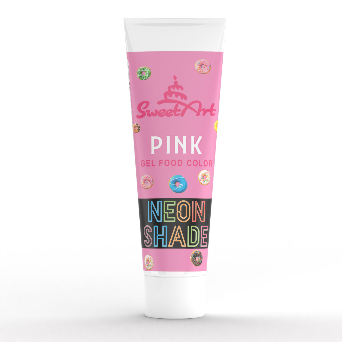 Obrázek k výrobku 24541 - SweetArt gélová farba neonová efekt Pink (30g)