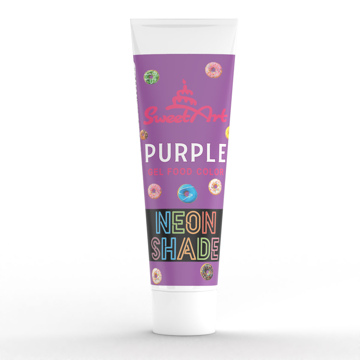 Obrázek k výrobku 24542 - SweetArt gélová farba neonová efekt Purple (30g)