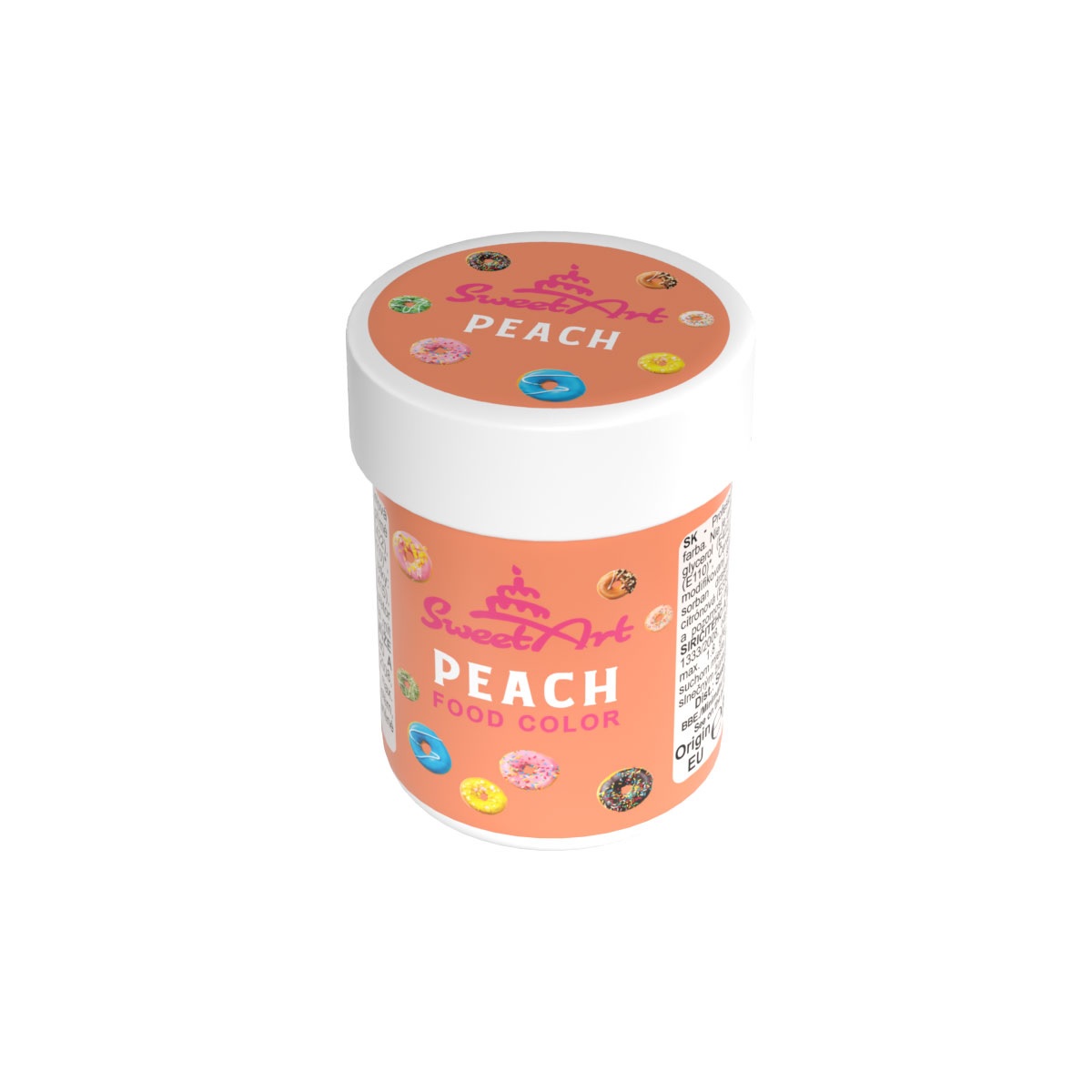 Obrázek k výrobku 24081 - SweetArt gélová farba Peach (30 g)