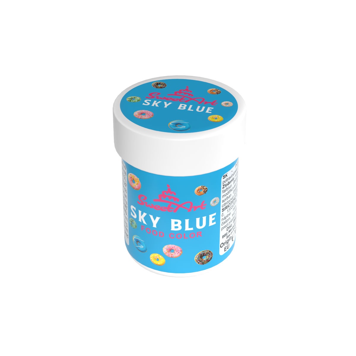 Obrázek k výrobku 24085 - SweetArt gélová farba Sky Blue (30 g)