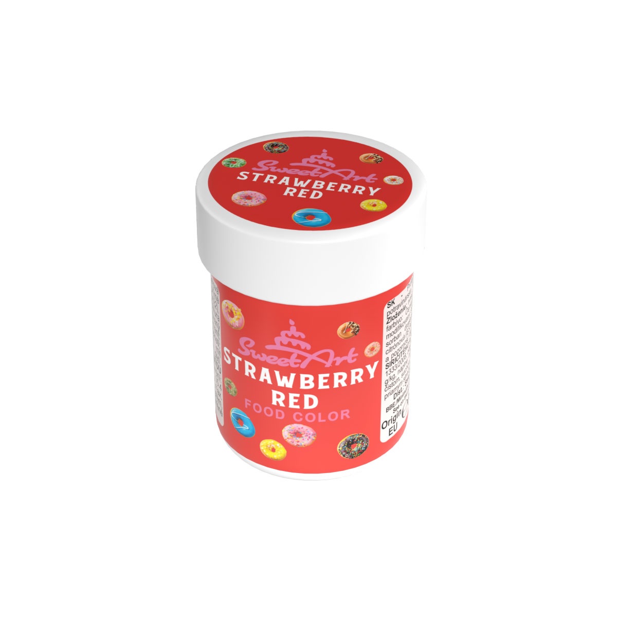 Obrázek k výrobku 24075 - SweetArt gélová farba Strawberry Red (30 g)