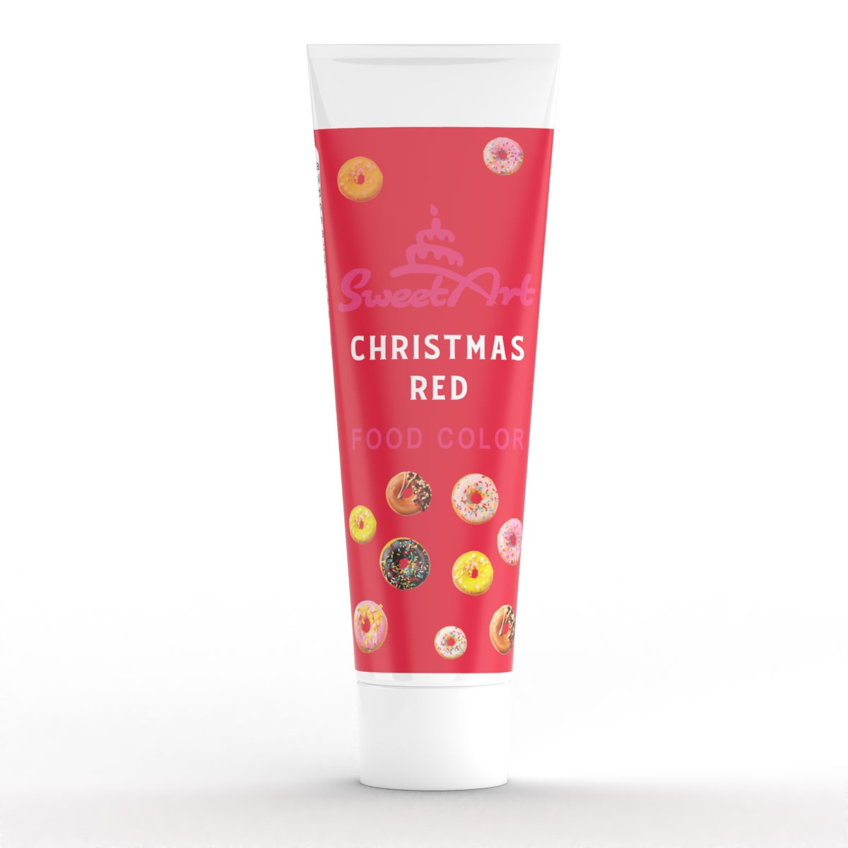 Obrázek k výrobku 24204 - SweetArt gelová farba v tube Christmas Red (30g)