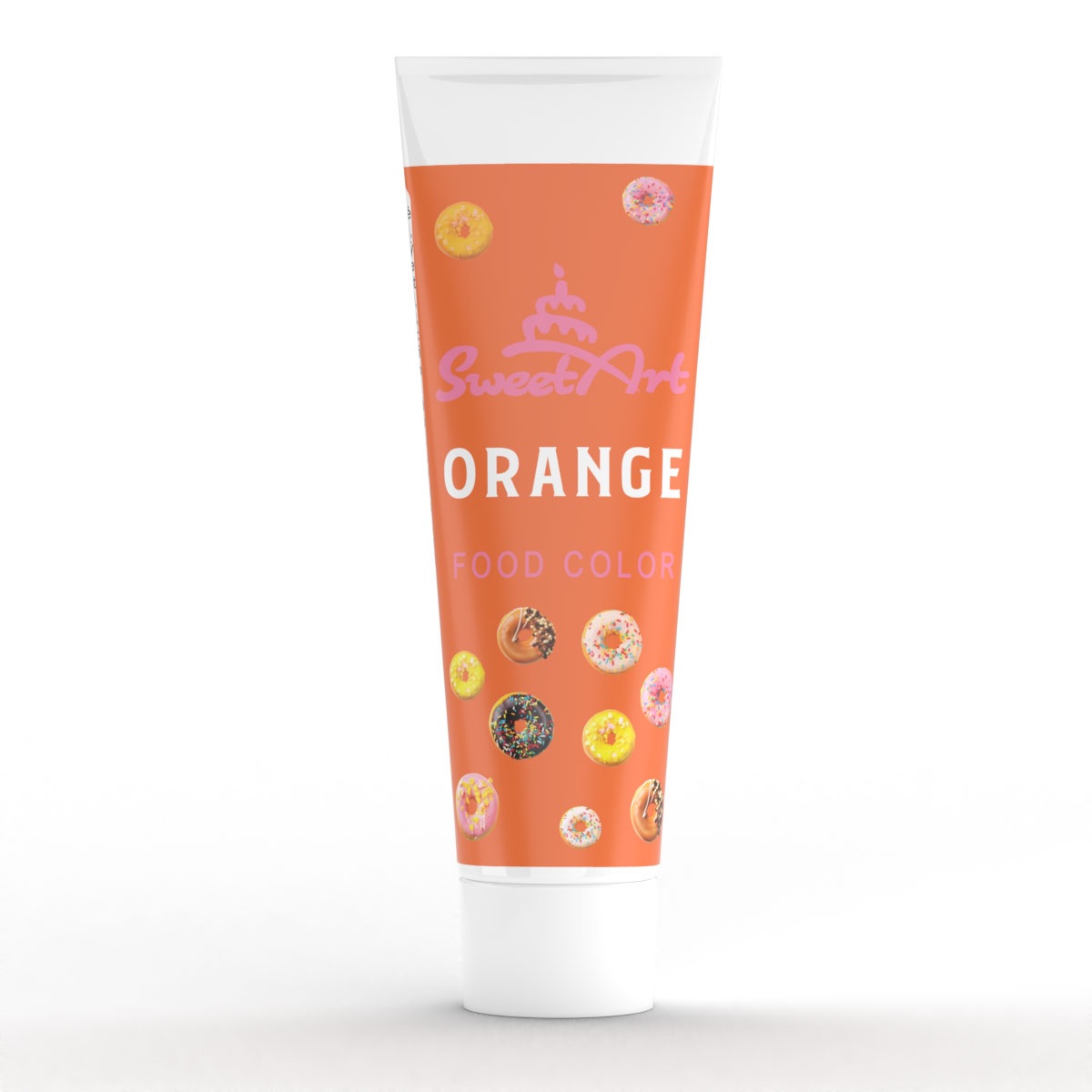 Obrázek k výrobku 24237 - SweetArt gelová farba v tube Orange (30g)
