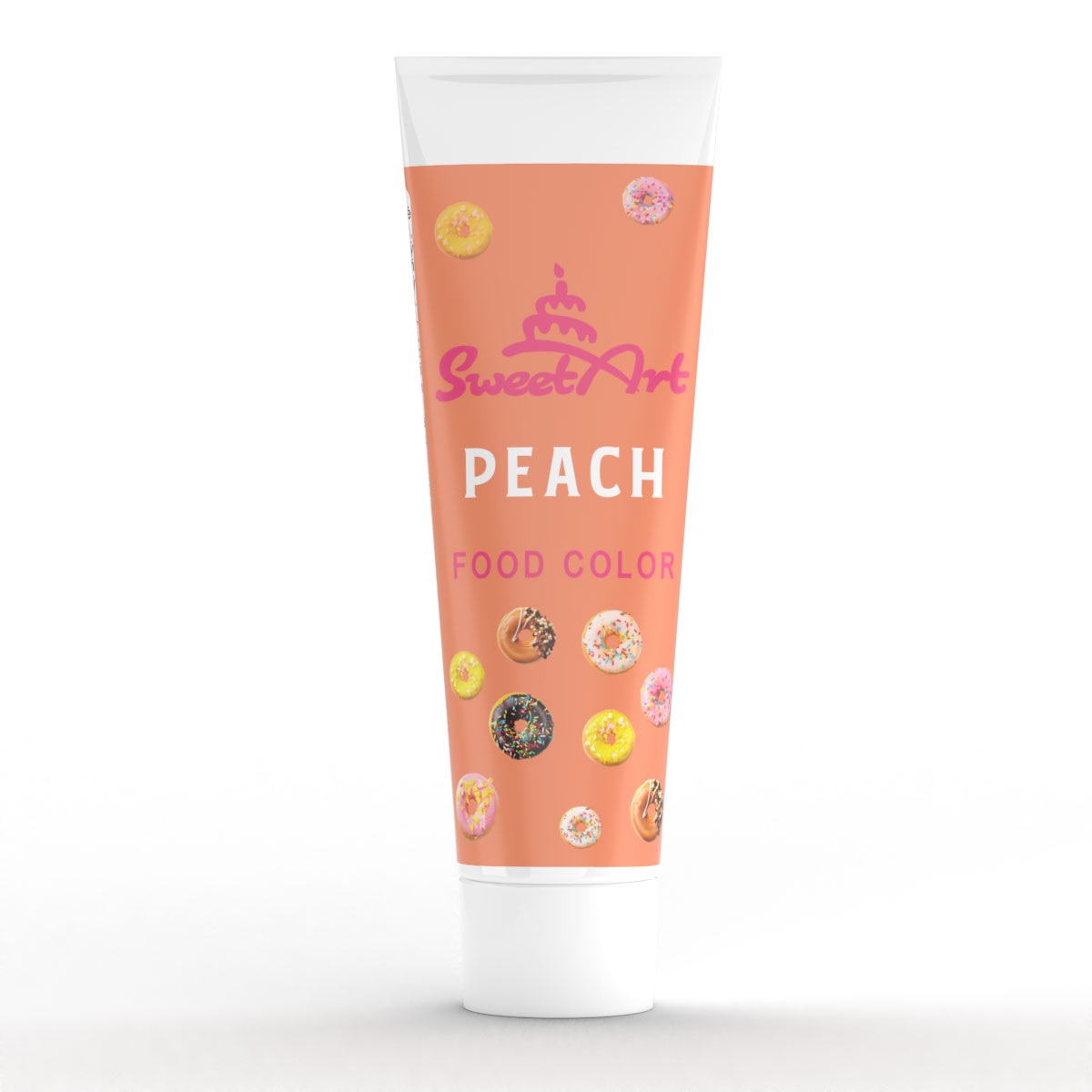 Obrázek k výrobku 24238 - SweetArt gelová farba v tube Peach (30g)