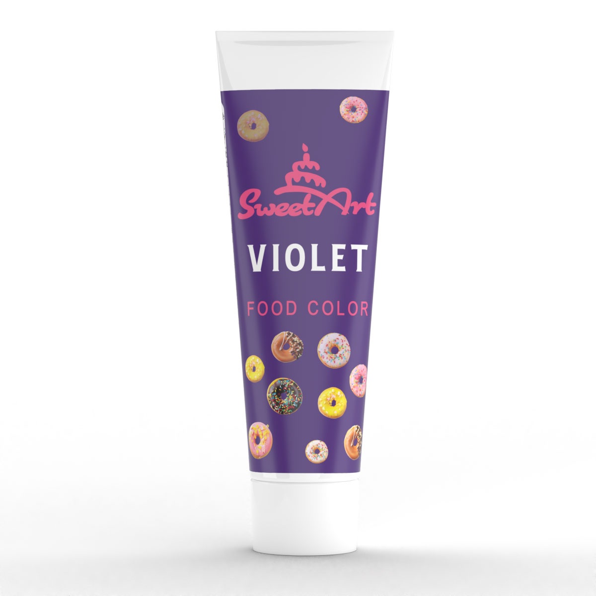 Obrázek k výrobku 24216 - SweetArt gelová farba v tube Violet (30g)