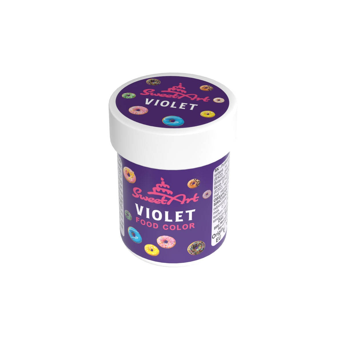 Obrázek k výrobku 24090 - SweetArt gélová farba Violet (30 g)