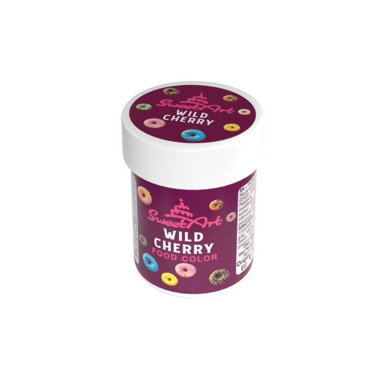 Obrázek k výrobku 24487 - SweetArt gélová farba Wild Cherry (30 g)