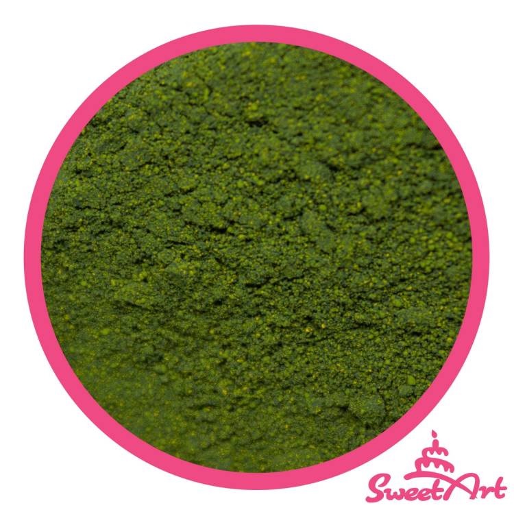 Obrázek k výrobku 24544 - SweetArt jedlá prachová farba Grass Green (2,5 g)