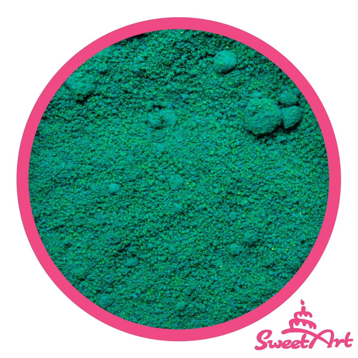 Obrázek k výrobku 24104 - SweetArt jedlá prachová farba Ivy Green brečtanovo zelená (2,5 g)