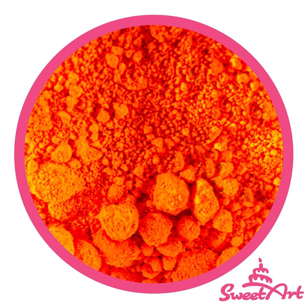 Obrázek k výrobku 24105 - SweetArt jedlá prachová farba Orange oranžová (3 g)