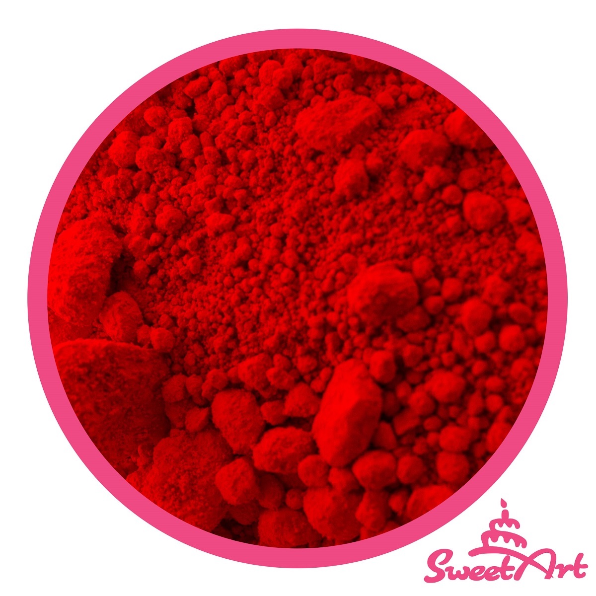 Obrázek k výrobku 24119 - SweetArt jedlá prachová farba Wild Cherry čerešňovo červená (2,5 g)