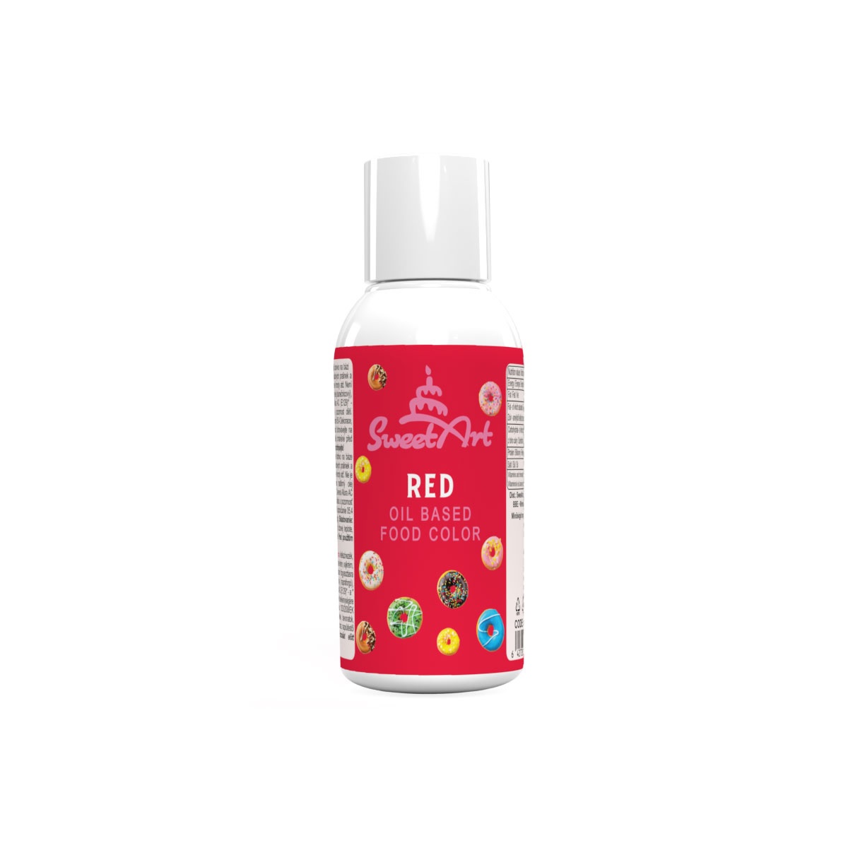 Obrázek k výrobku 24134 - SweetArt olejová farba Red (70 g)