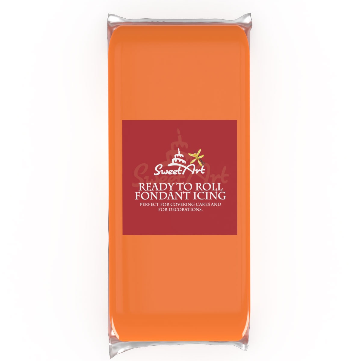 Obrázek k výrobku 24043 - SweetArt poťahovacia a modelovacia hmota vanilková Orange (1 kg)