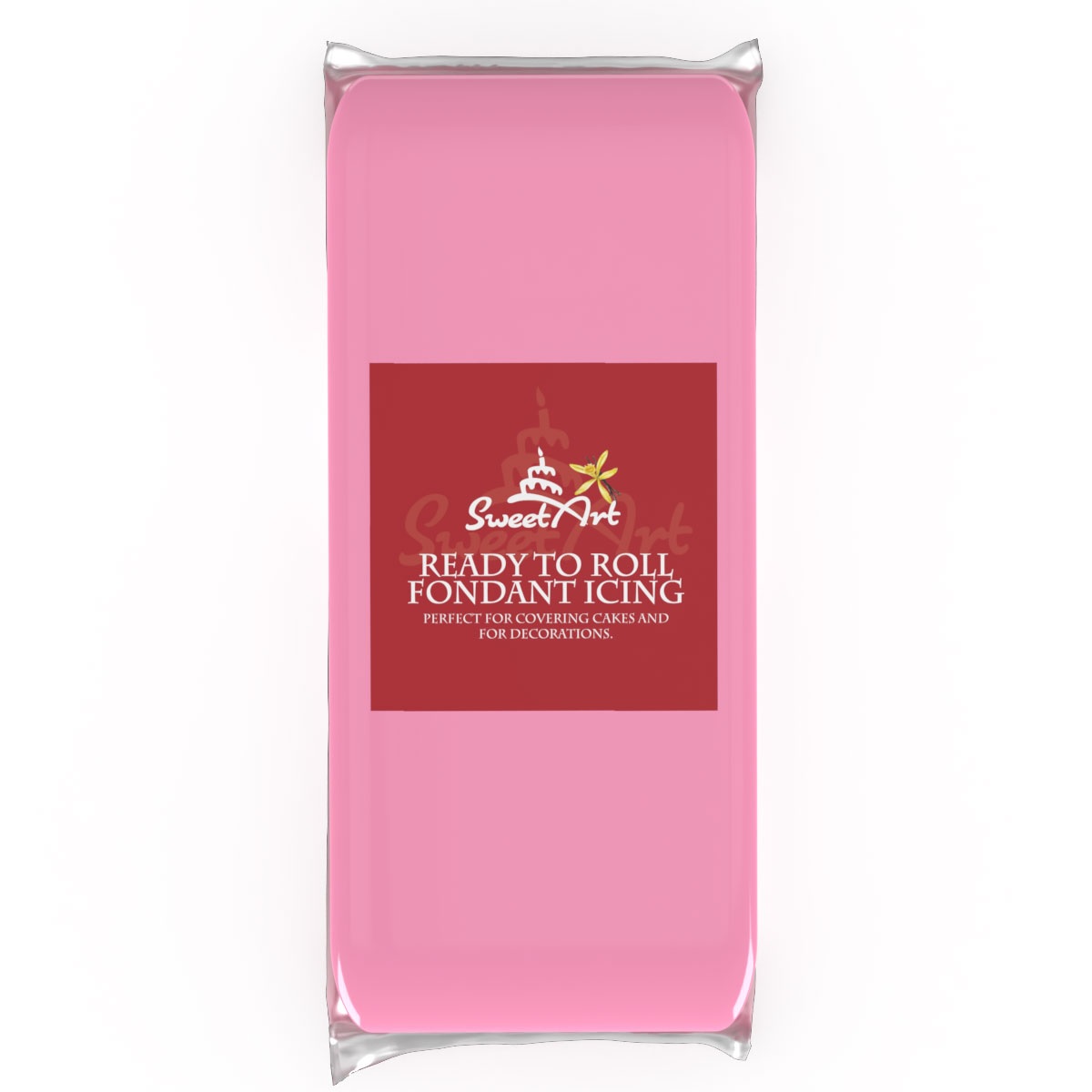 Obrázek k výrobku 24047 - SweetArt poťahovacia a modelovacia hmota vanilková Pink (1 kg)